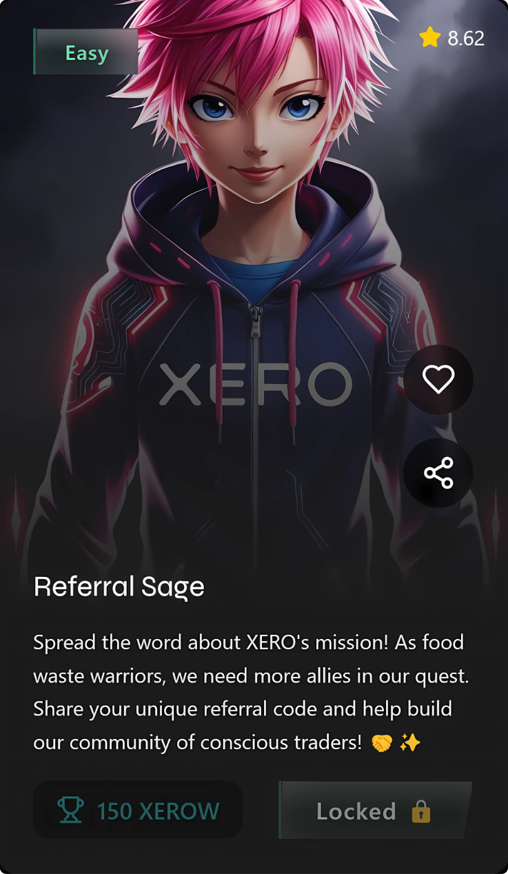 Earn XERO Coins